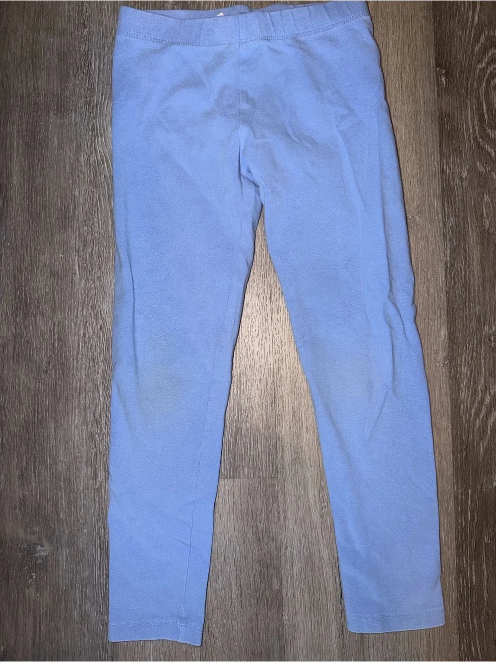 Gymboree Pink Top with Light Blue Leggings Pajama Set